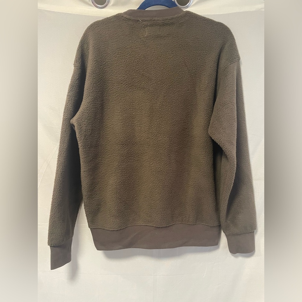 NWT Frank & Oak Polar Fleece Crewneck Size Small - Picture 6 of 6